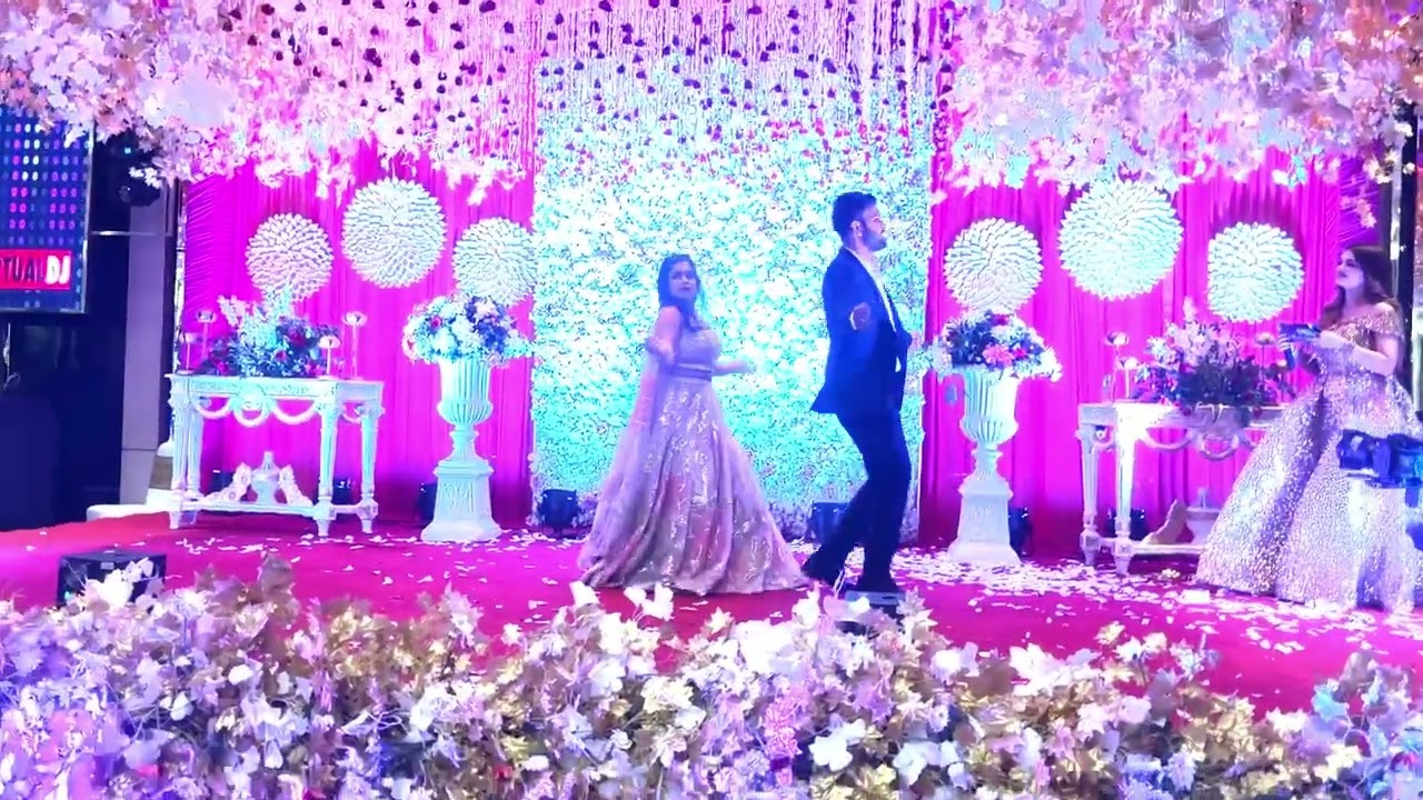 mehbooba mehbooba × billo rani || couple performance in sangeet || Choreographer @krishidixit