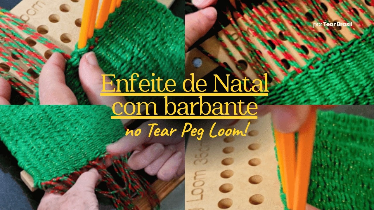 Peg Loom Lançamento Tear Brasil 👀