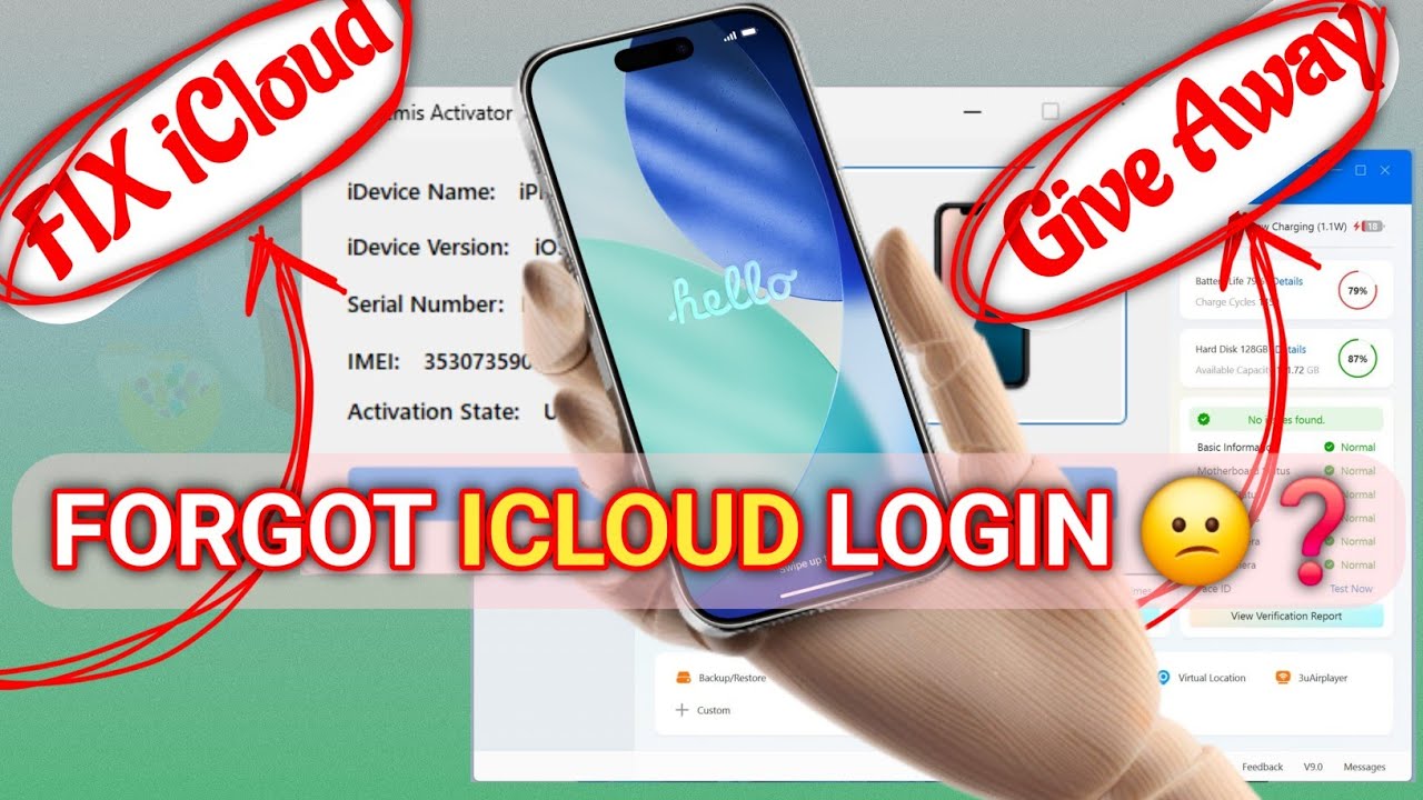Обход Artemis Activator A12 || Обход блокировки активации || Блокировка iCloud || Исправление бло...