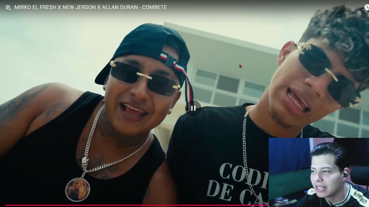 REACCIONO A MIRKO EL FRESH X NEW JERSON X ALLAN DURAN   COMBETE