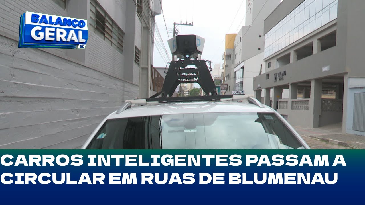 Monitoramento: carros inteligentes passam a circular em ruas de Blumenau