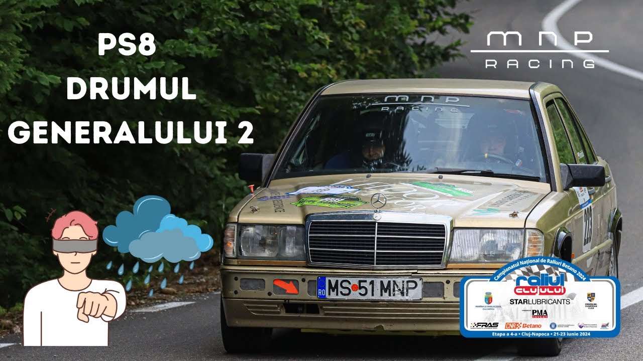 Raliul Clujului 2024 - PS8 Drumul Generalului 2 - #223 Mercedes Benz W201 190E 2.3 16V Cosworth