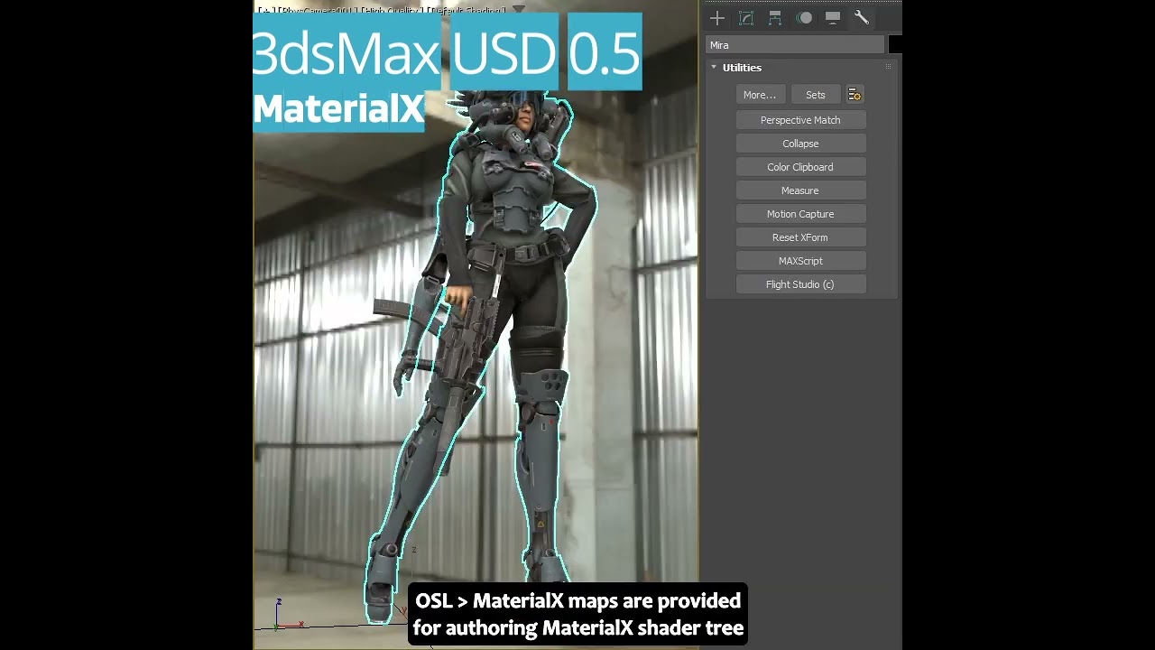 #3dsMax USD 0 5  - MaterialX