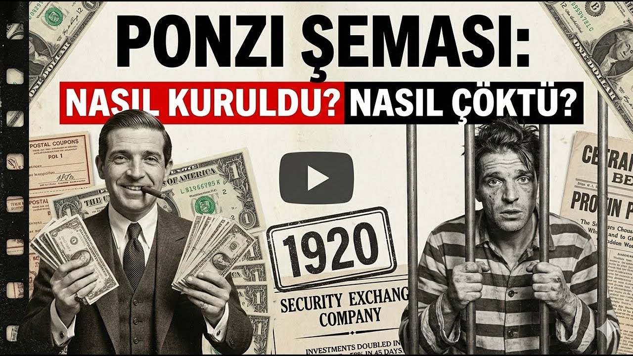 Tarihin En B&uuml;y&uuml;k Finans İll&uuml;zyonu: Ponzi Sistemi'nin Perde Arkası