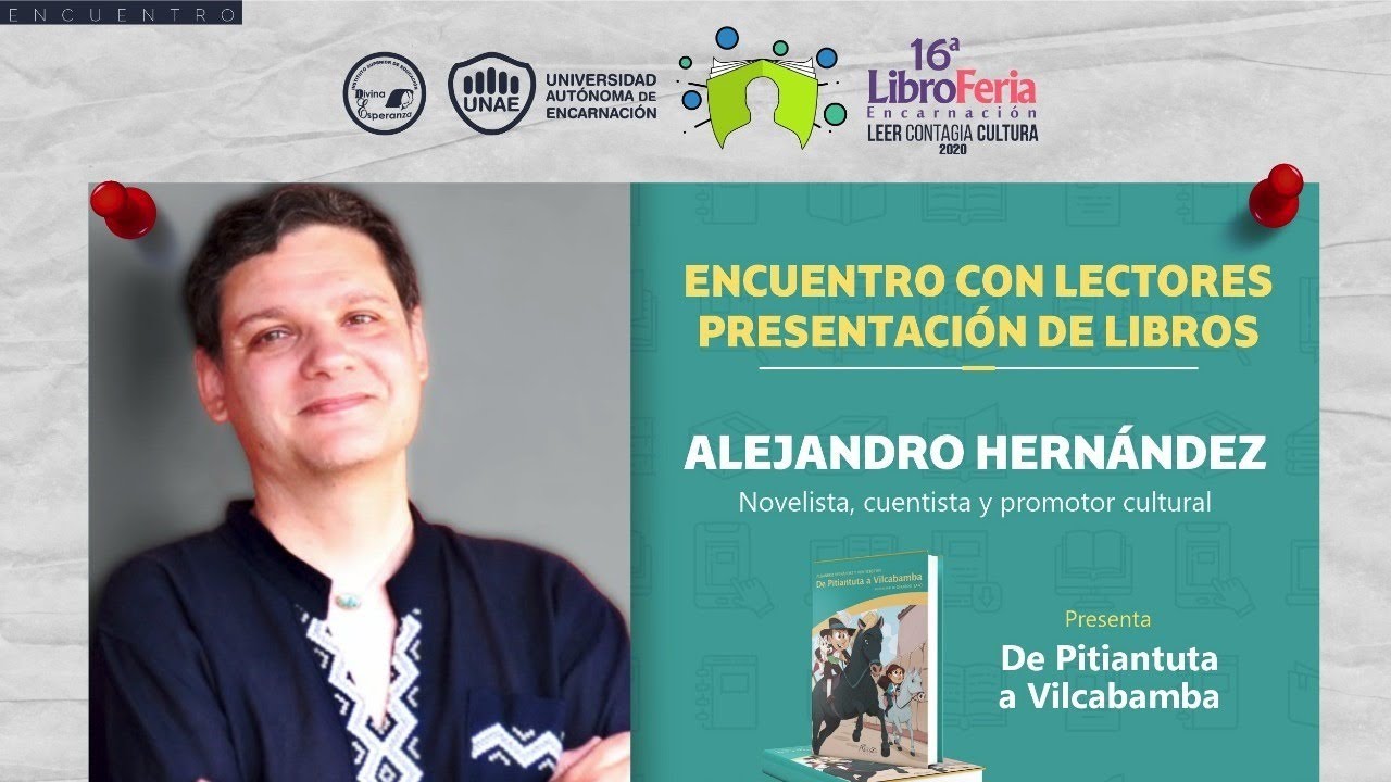 #16LibroferiaEncarnaci&oacute;n! Presentaci&oacute;n del libro 