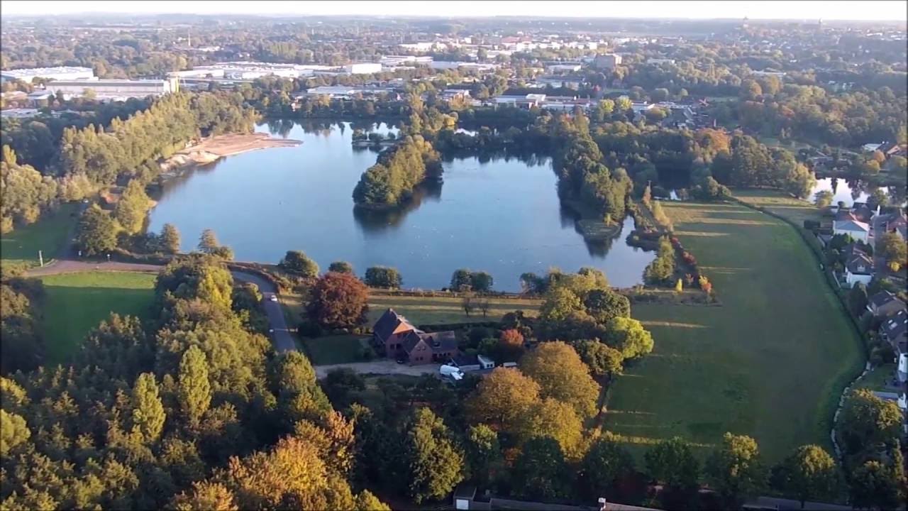 Baggerseen und Kolke in  und um Kleve Rindern