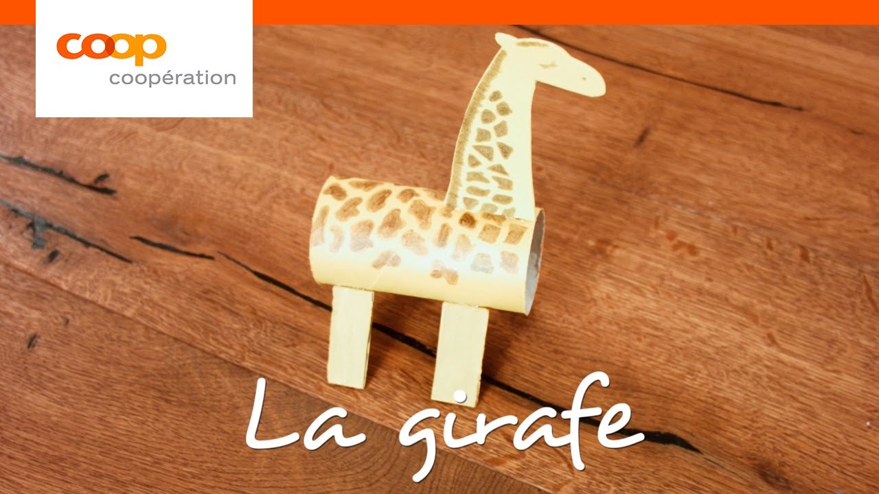 Bricolage: la girafe