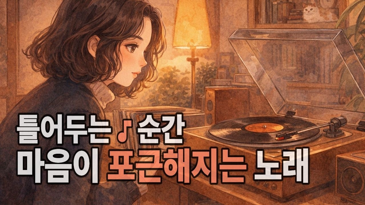 한 주의 중간, 애매하게 지친 마음을 위한 노래 | 담비룸 감성 BGM