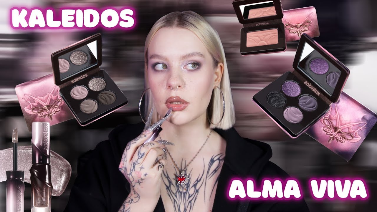 ОБЗОР НА KALEIDOS ALMA VIVA COLLECTION | СВОТЧИ | 2 МАКИЯЖА | РОЗЫГРЫШ