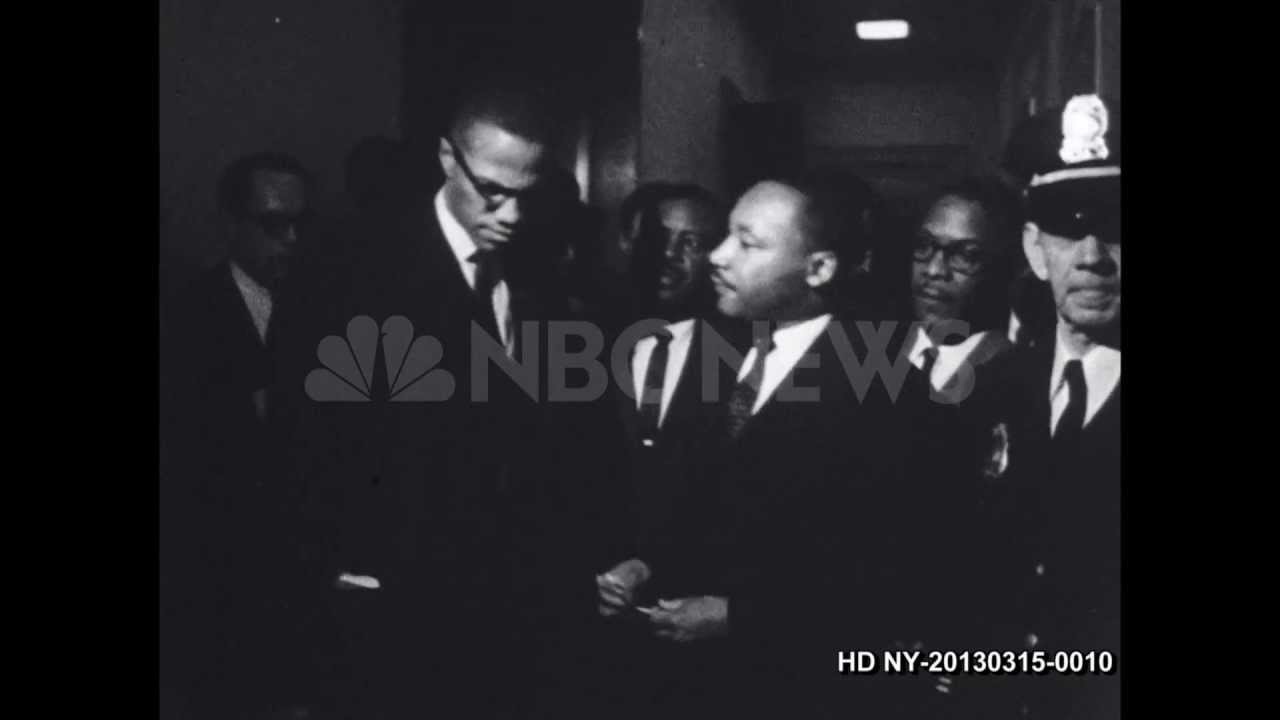 Malcolm X & Martin Luther King Jr. - www.NBCUniversalArchives.com