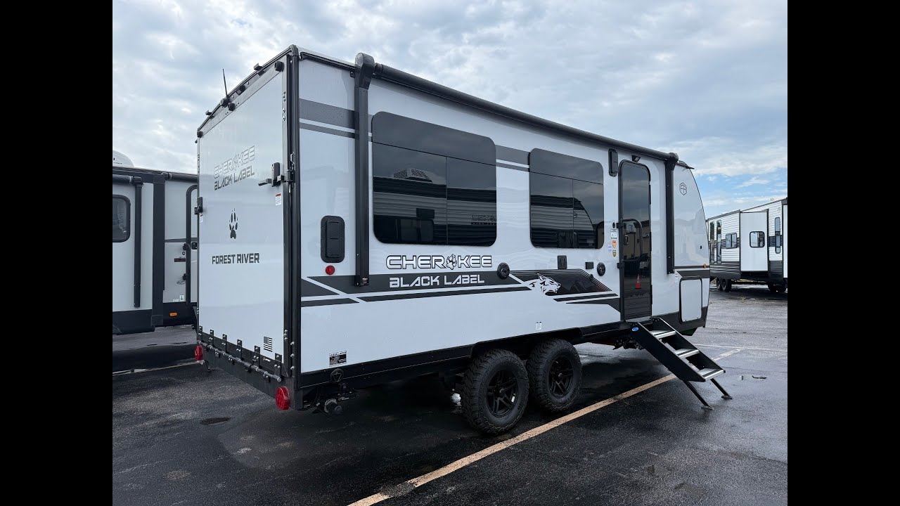 2026 Grey Wolf 18RRBL 5,000 Pound Toy Hauler Travel Trailer!