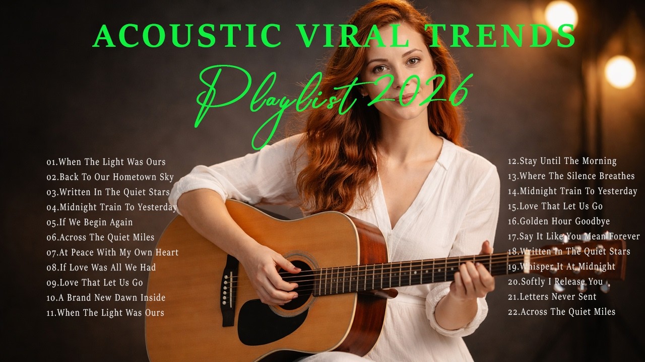 The “I’m Strong But I’m Tired” Acoustic Playlist (Emotional 2026)