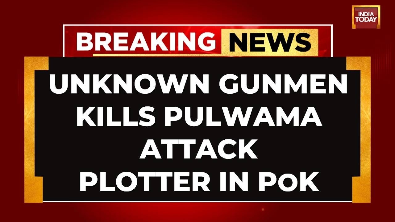 Watch: Pulwama Terror Attack Mastermind Killed By Unknown Gunmen In Pakistan Occupied Kashmir