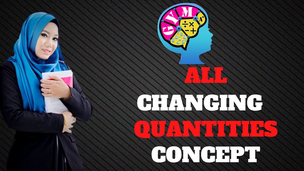 MUST KNOW PSLE MATH CONCEPT - ALL CHANGING QUANTITIES CONCEPT | Hidayah Ismail