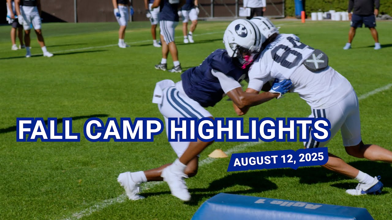 FALL CAMP HIGHLIGHTS | AUGUST 12, 2025 | BYU FOOTBALL