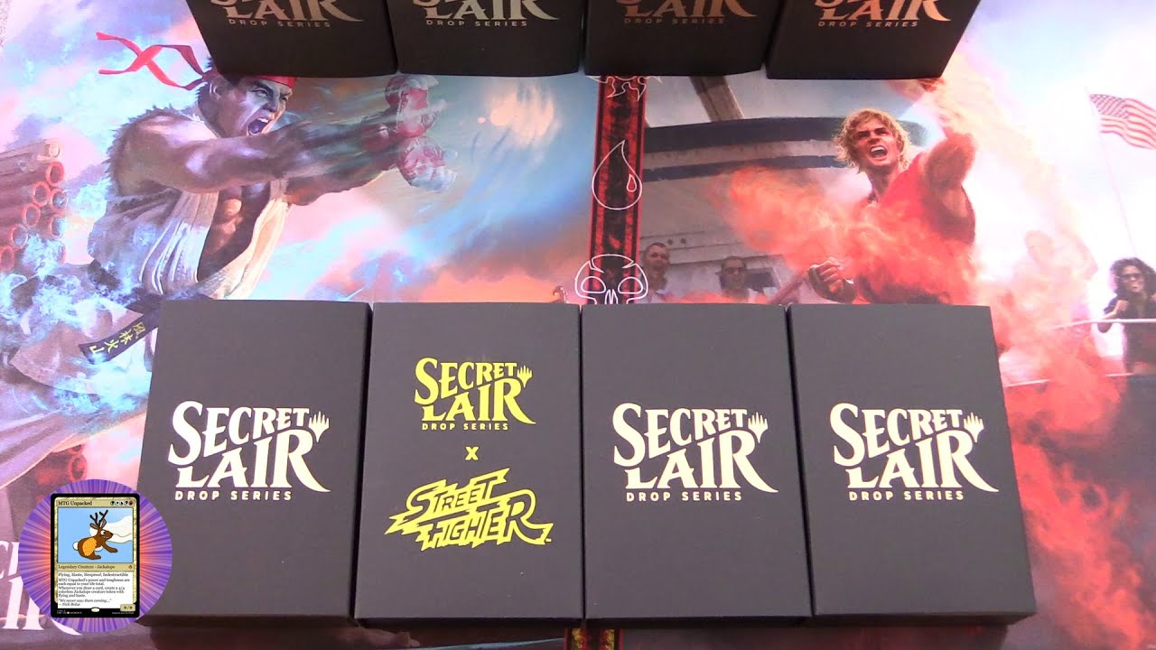 MTG Secret Lair: February 2022 Superdrop Foil Bundle Unboxed
