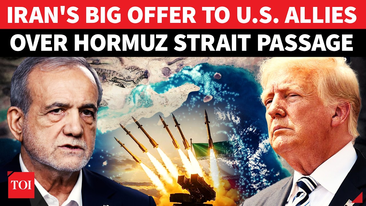 Iran's Huge Offer To U.S. Allies In Mideast Over Strait Of Hormuz Passage | 'Dump Israel, And...'