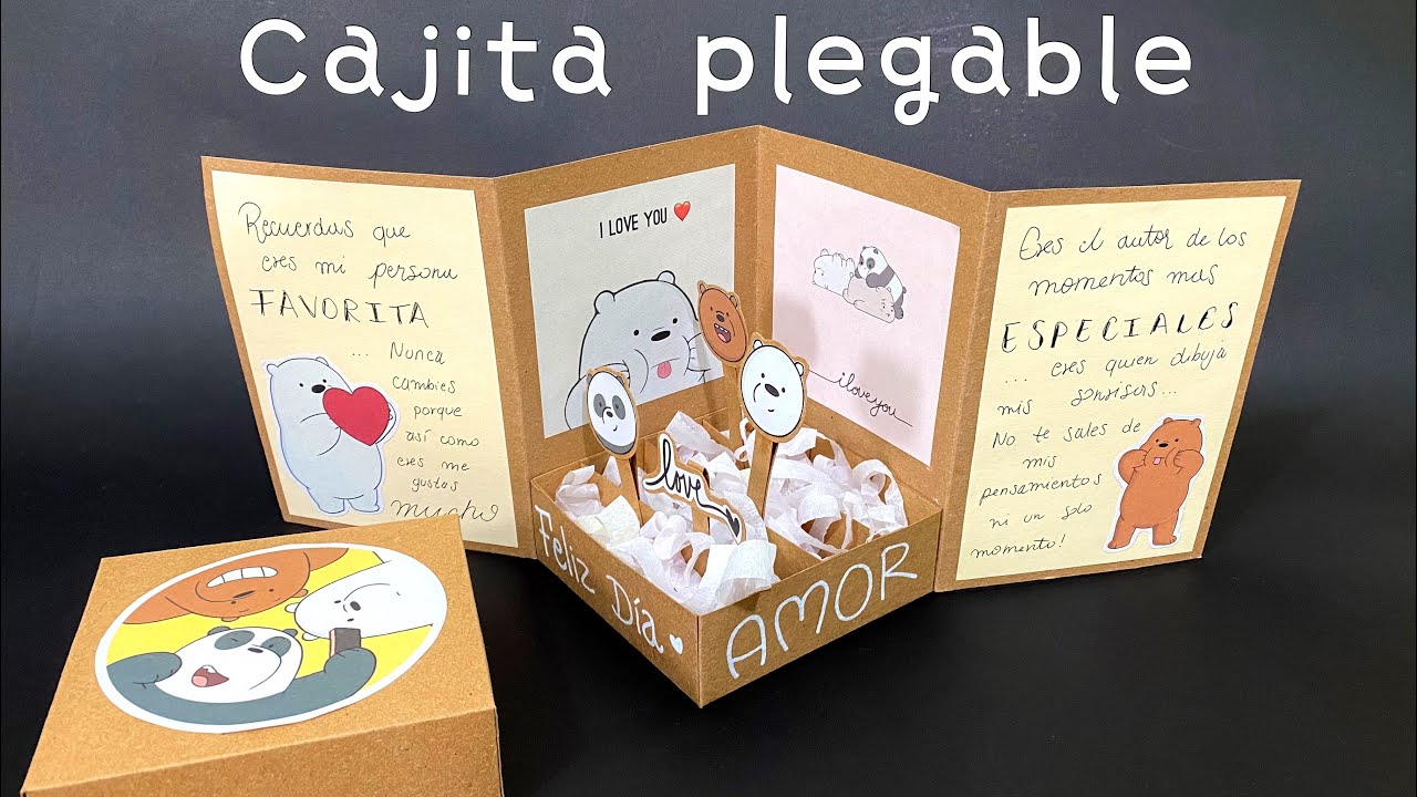 El mejor REGALO | Caja PLEGABLE de los OSOS ESCANDALOSOS