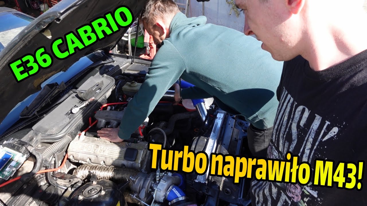 BMW E36 CABRIO Z 1.8 Turbo M43 - Silnik kt&oacute;rego nikt nie chciał a BOOST WSZYSTKO zmienił!