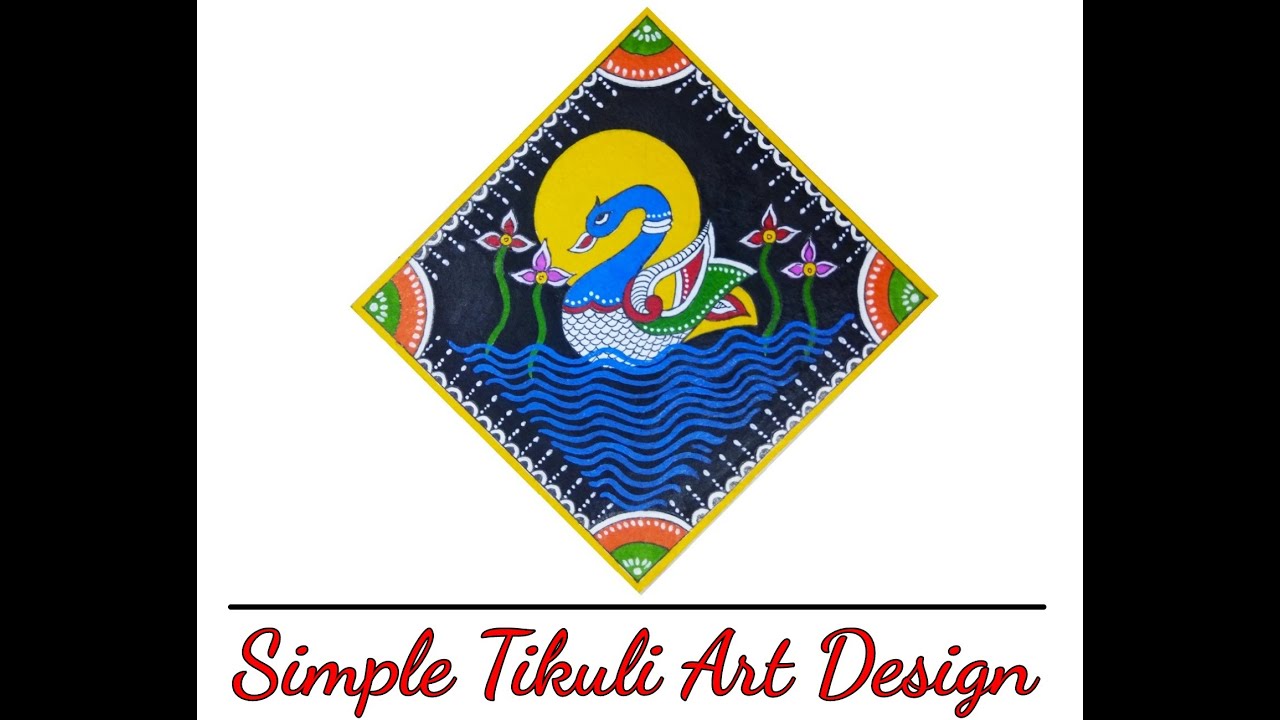 #tikuliart #simpledesign Tikuli art for beginners, simple but attractive design