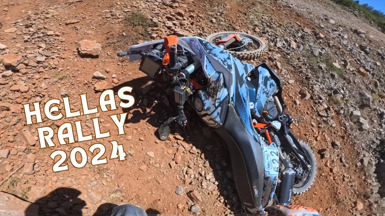 IL MIO PRIMO RALLY IN MOTO (pietre e jolly) HELLAS RALLY 2024 STAGE 3