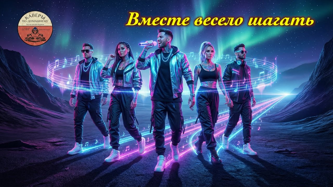 «Вместе весело шагать» в стиле Электро-Поп | The Big Question of Music