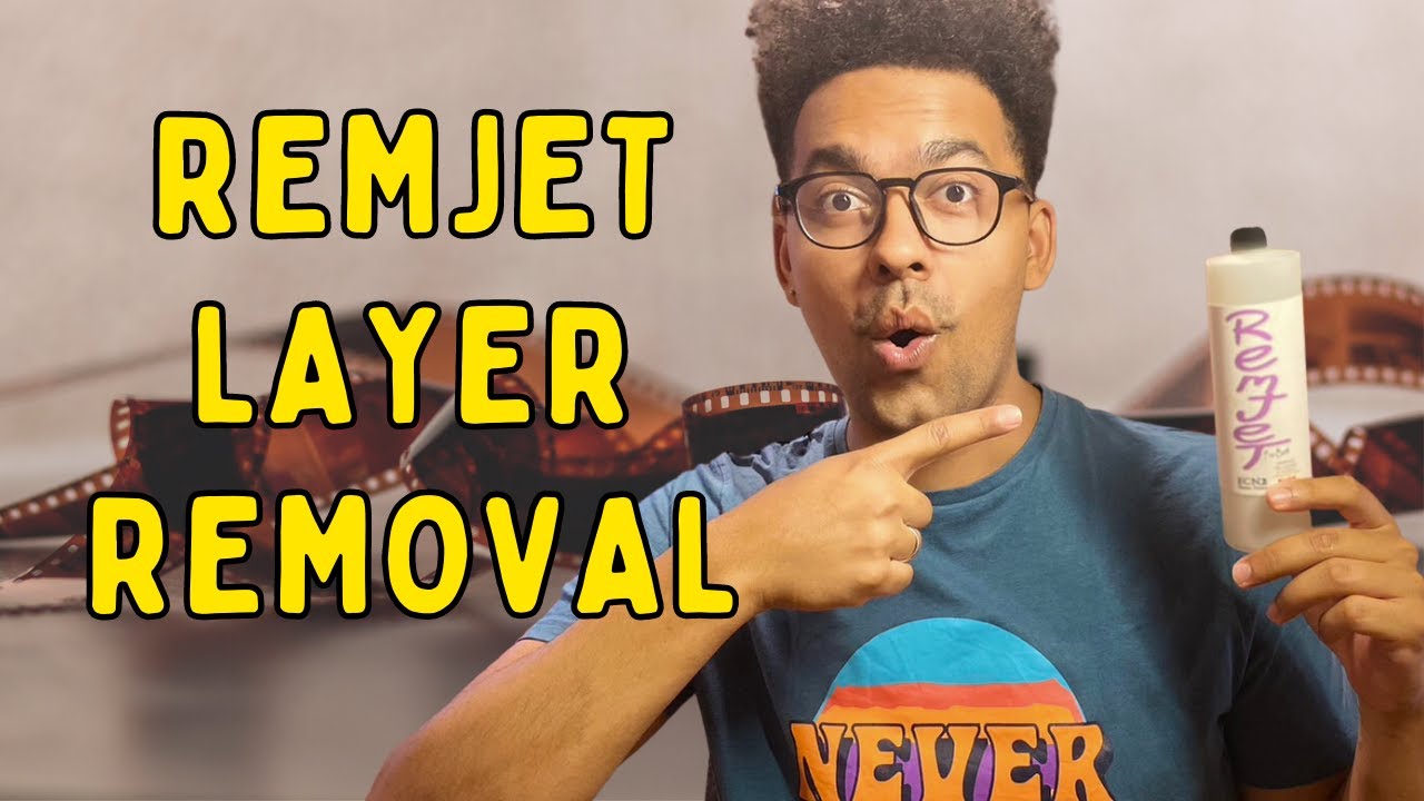 Kodak Vision 3 Remjet removal