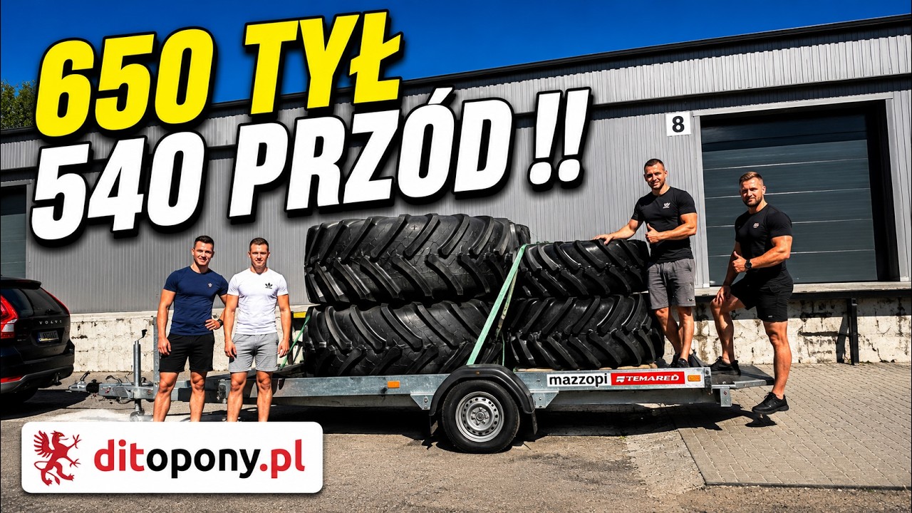 Potężne OPONY do URSUSA 1222 TURBO 4x4 300 Koni !! Krystian w SZOKU !!