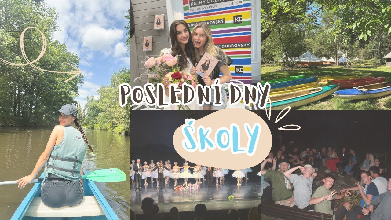 POSLEDNÍ DNY ŠKOLY (vlog) - AW