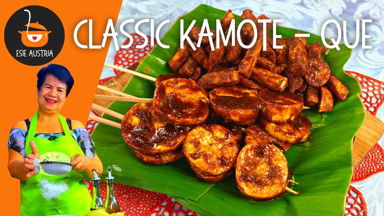 CLASSIC KAMOTE - QUE | EASY FRIED KAMOTE | KAMOTE RECIPE | ESIE AUSTRIA