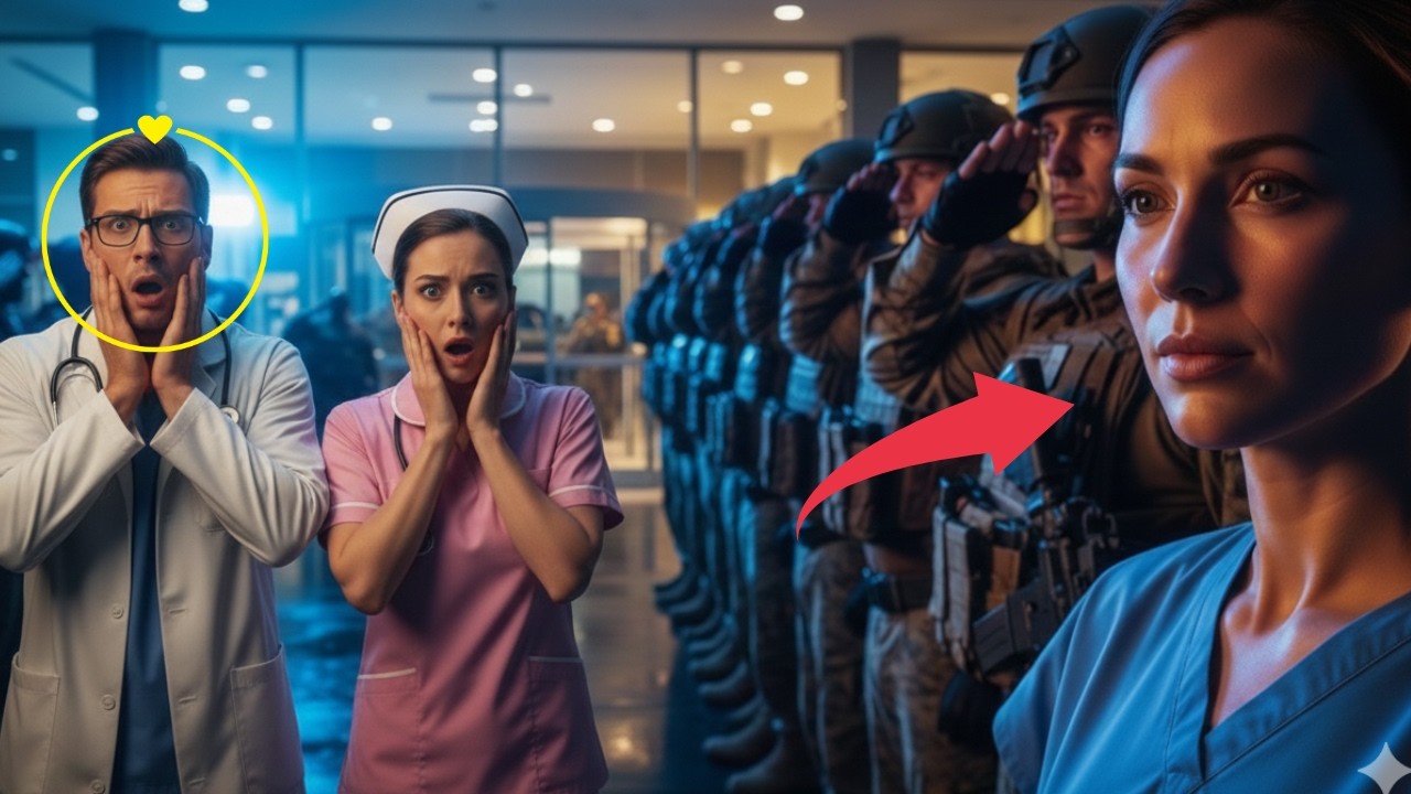 Navy SEALs Saluted a Quiet Nurse — What She Did Next Shocked the Entire Hospital