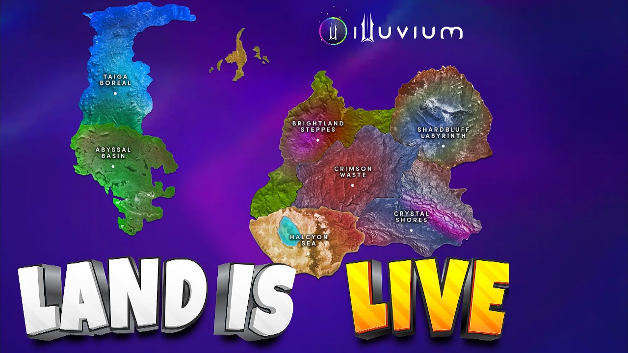 The Illuvidex land is live! ( Overview and how to  buy )