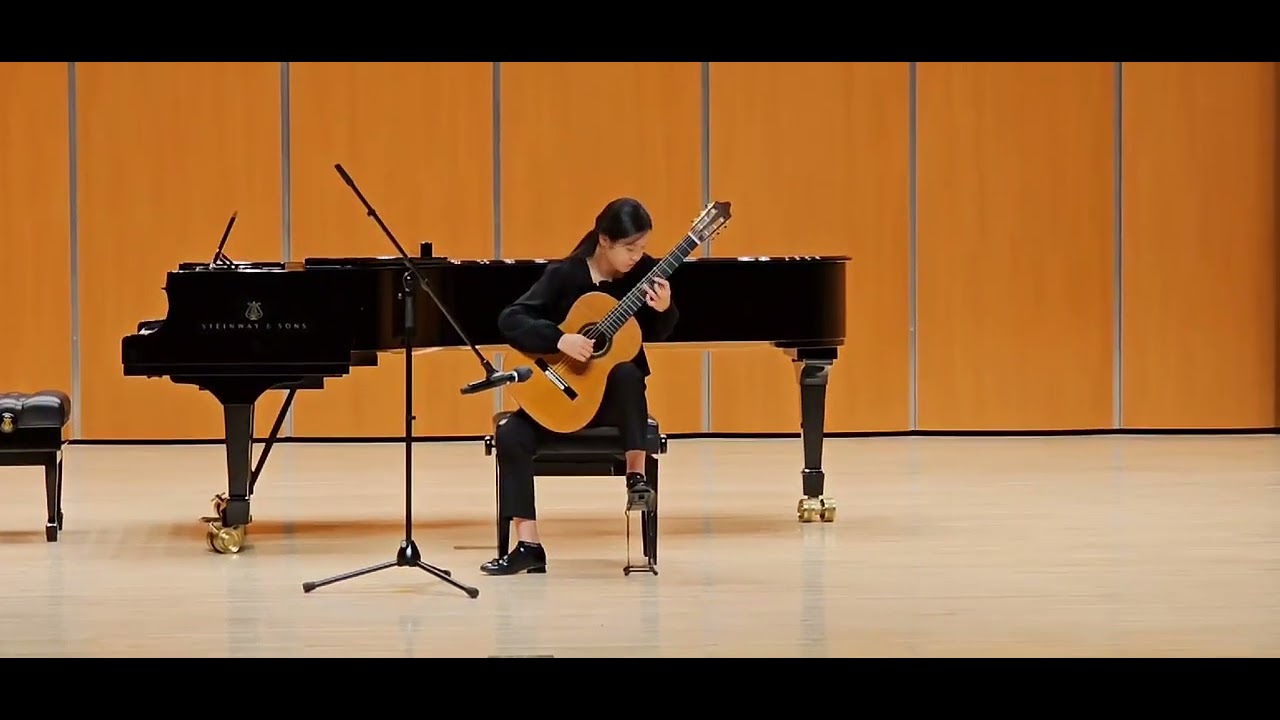 M.Llobet:Variations on a theme  of Sor 조예나 기타. 초6.2024년 인천예고콩쿨 현악전체대상