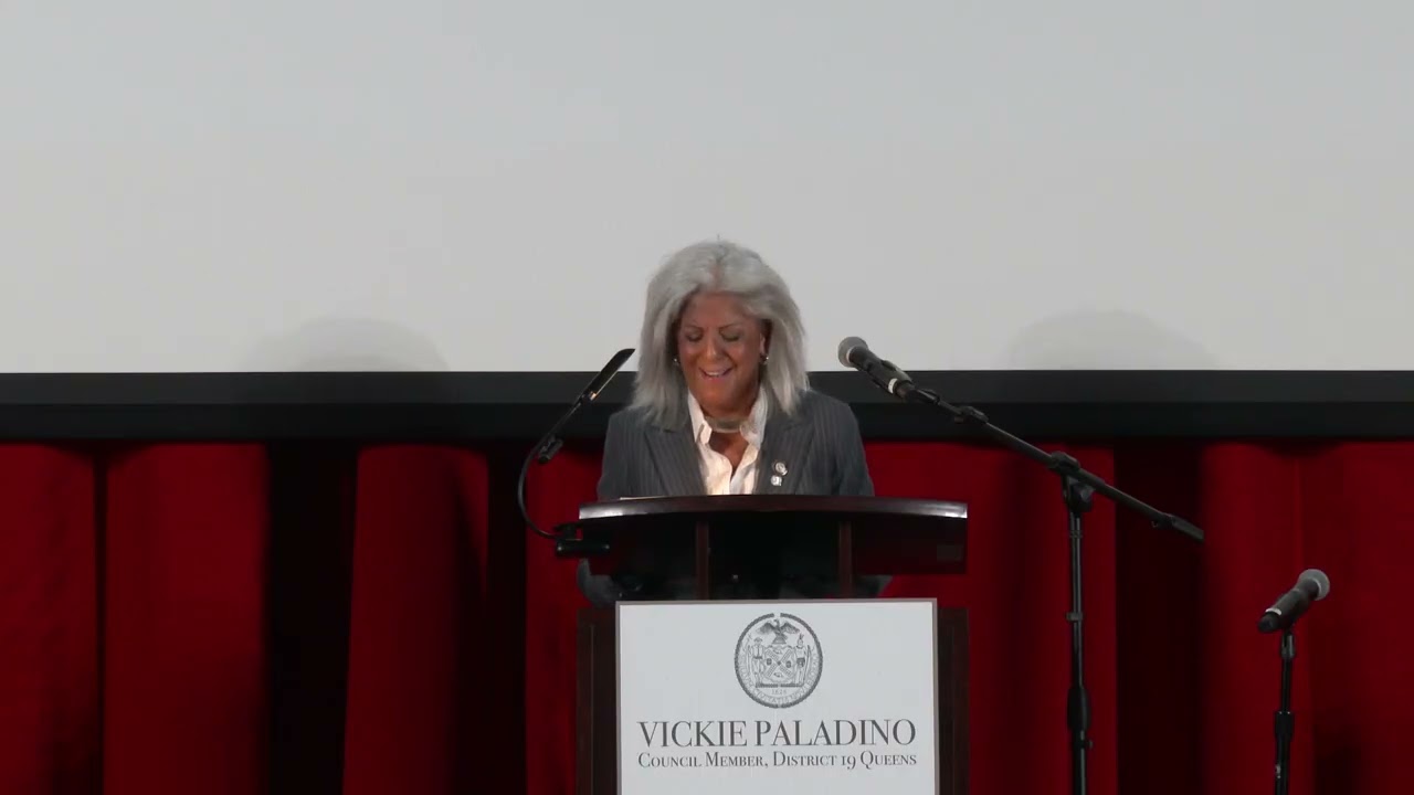 AKTINA TV Report: CM Vickie Paladino State of  the District Draws Full House of Supportive Residents