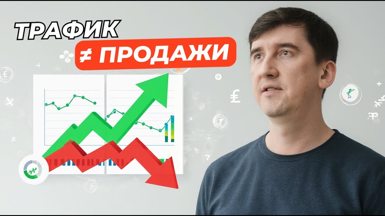 Трафик растёт, а продаж нет? Главная ошибка маркетинга