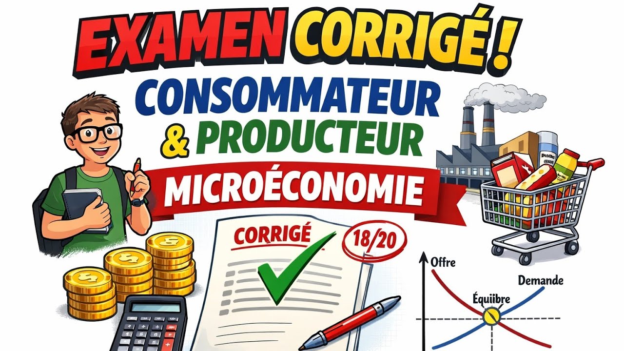 Microéconomie Examen corrigé Théorie de consommateur et Théorie de producteur