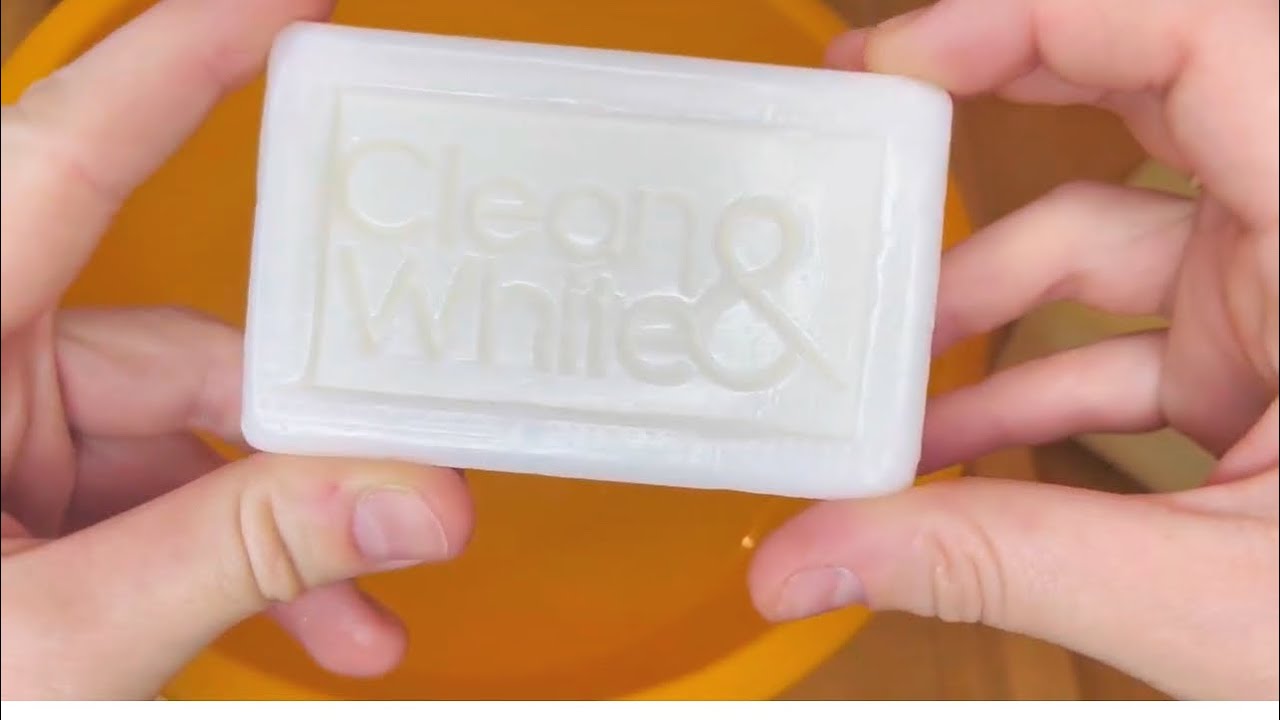 ASMR 🎧Clean&White•Lathering soap || ACMP •мыление мыла Clean&White