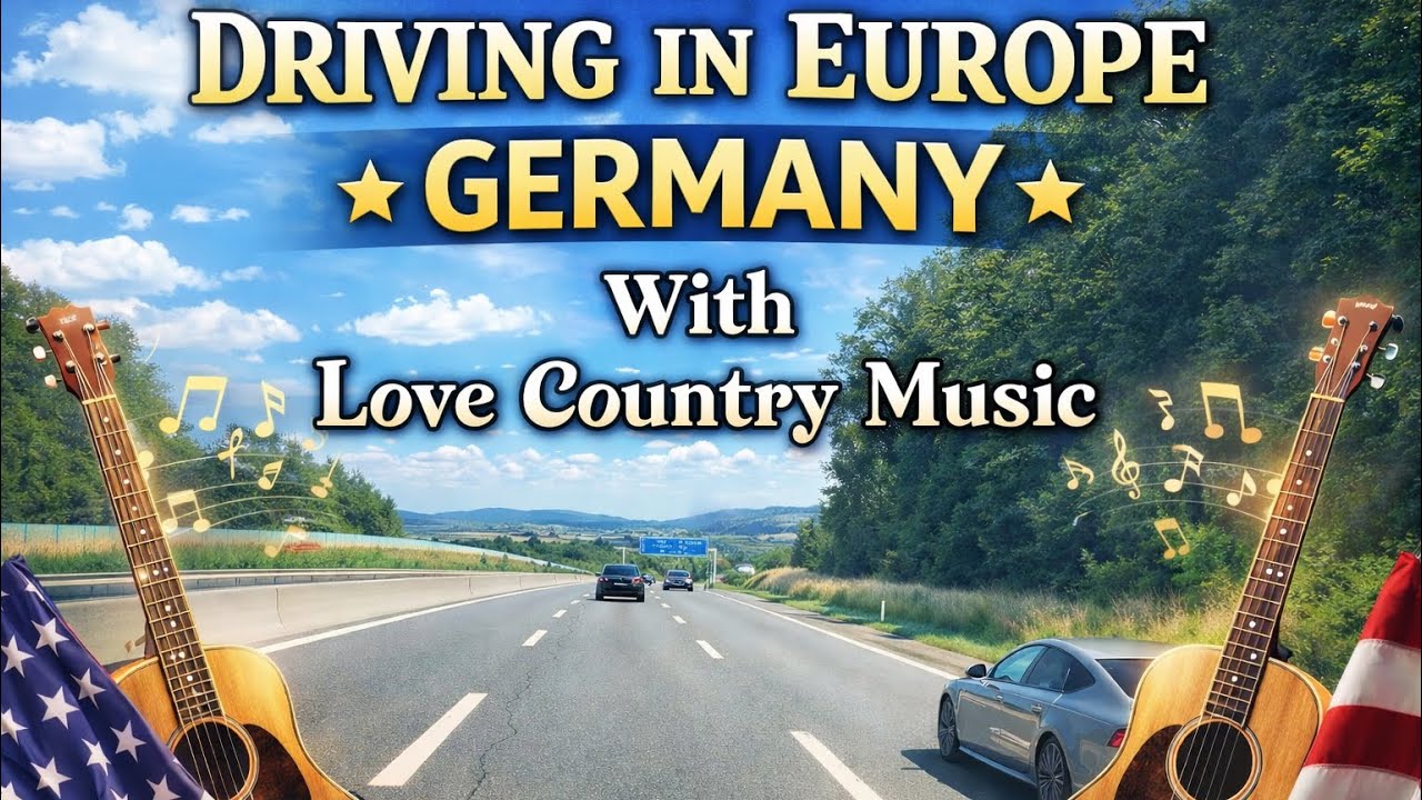 Driving in Germany 🇩🇪 | Love Country Music Road Trip 2026 | Scenic Europe Highway Drive