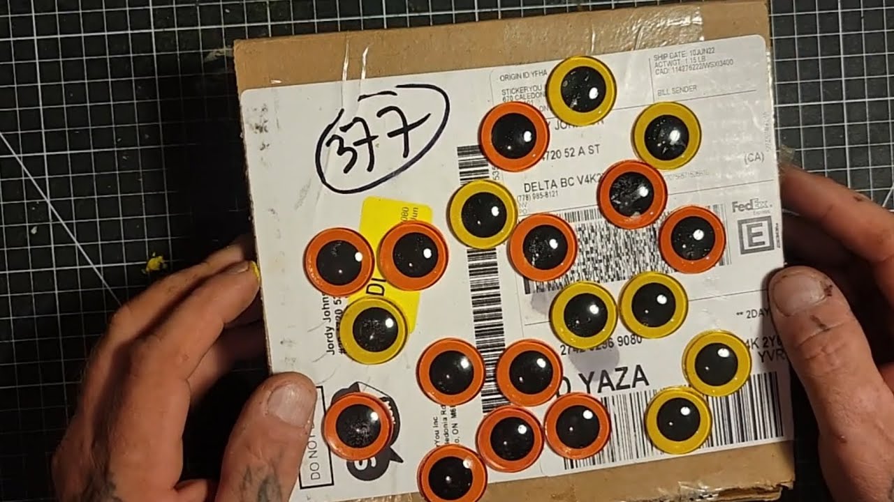 How to make your own glass eyes for wood carving.