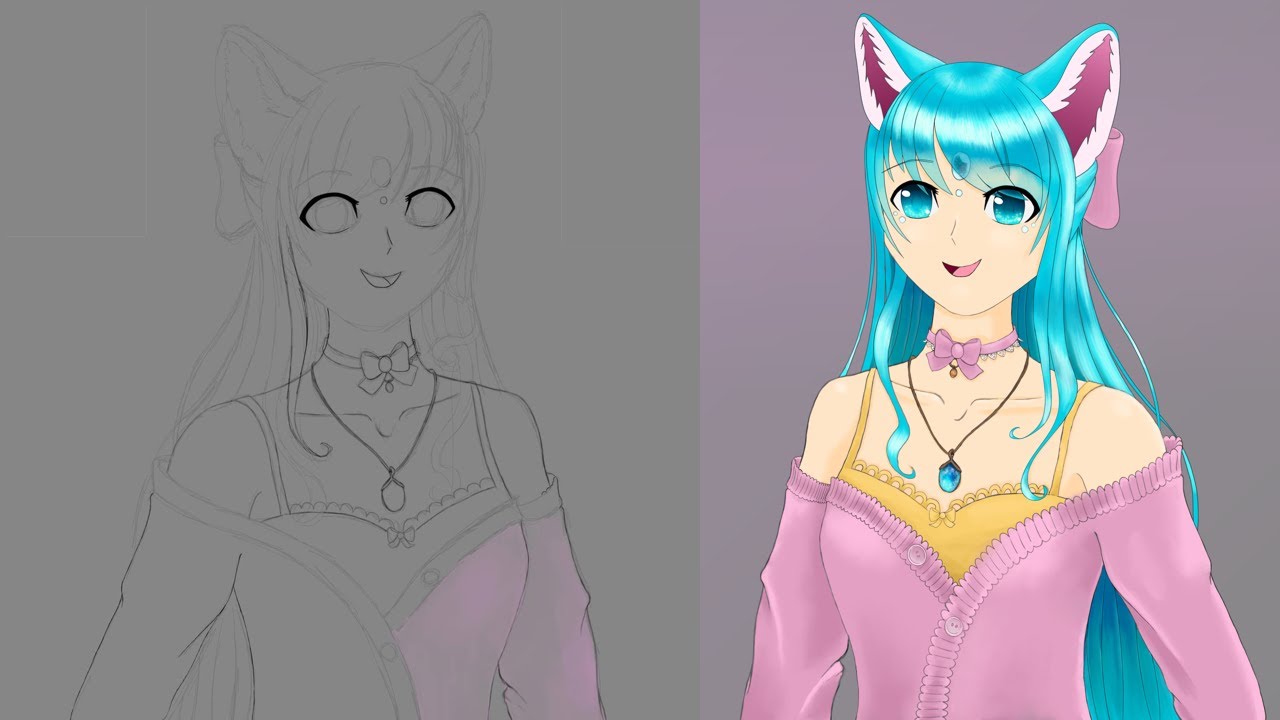 Syafire Portrait Timelapse
