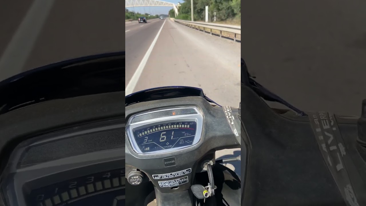C50 docker  السرعة  القصوى standard 49cc top speed #c50 #motovlog #becane33