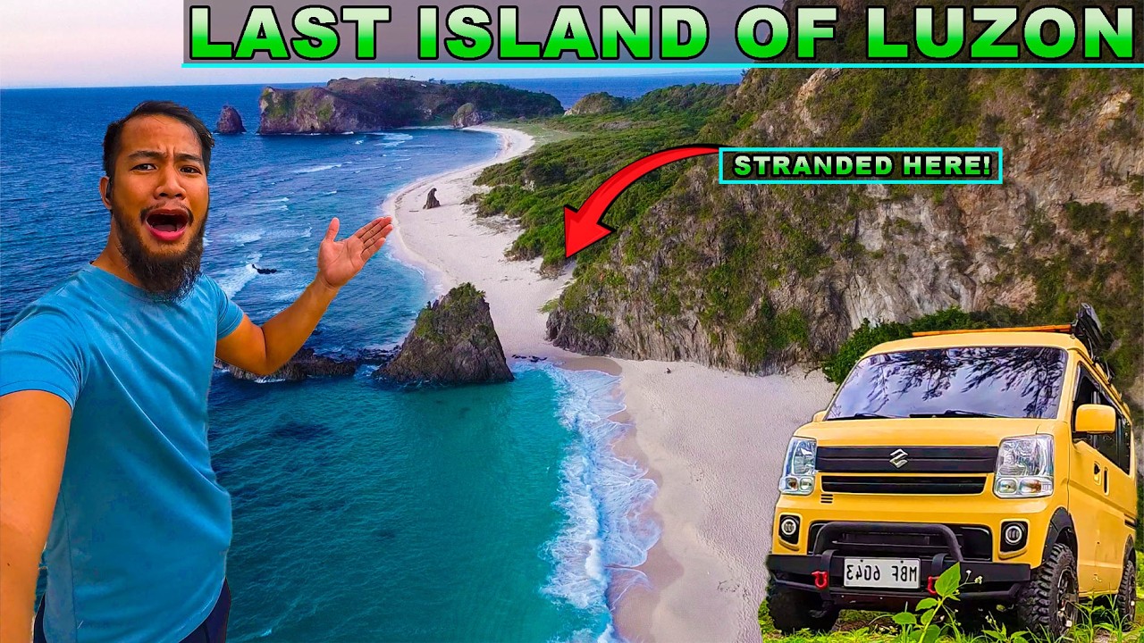 Stranded Inside my Car while Camping at the Edge Luzon - Calayan island