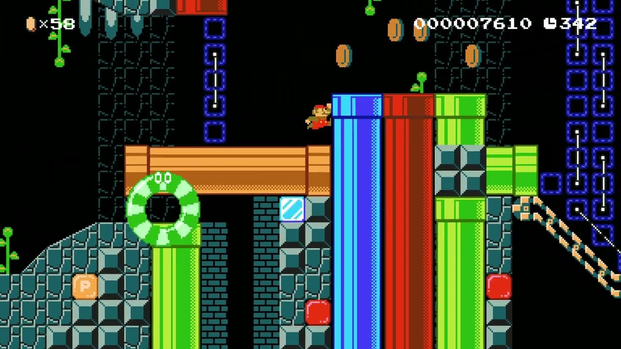 Slip-Slop Sewers by THE LEXIMA 🍄Super Mario Maker 2 Switch 2 No Commentary #dta