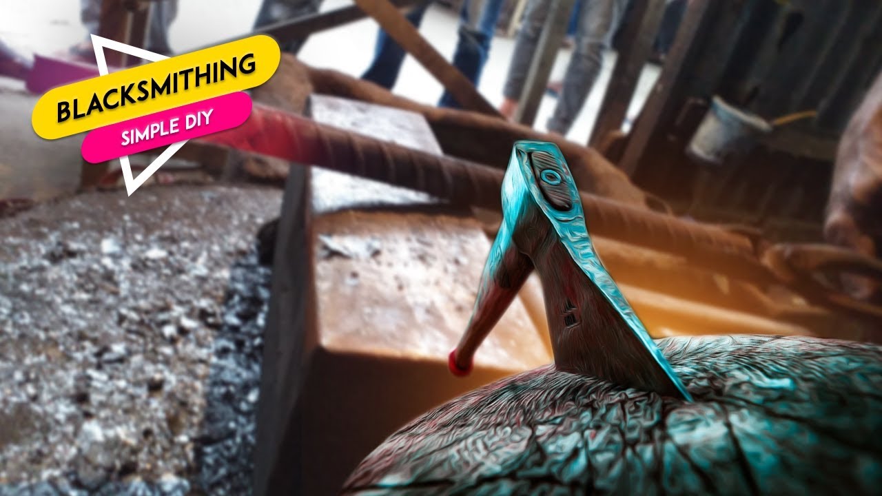 Blacksmithing - Building A Simple Homemade Projects | Genius Homemade Invention |Experiment Junction
