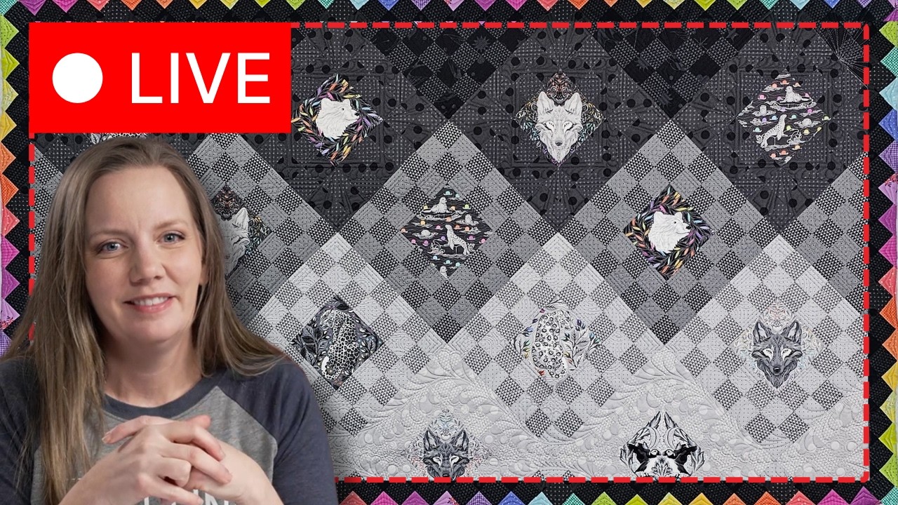 Quilting Tula Pink's Quilt - Live Chat with Angela Walters