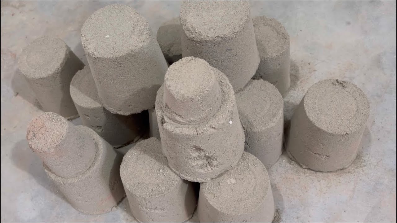 ASMR : Soft Crispy Dusty pure Ashes Sand floor crumbling