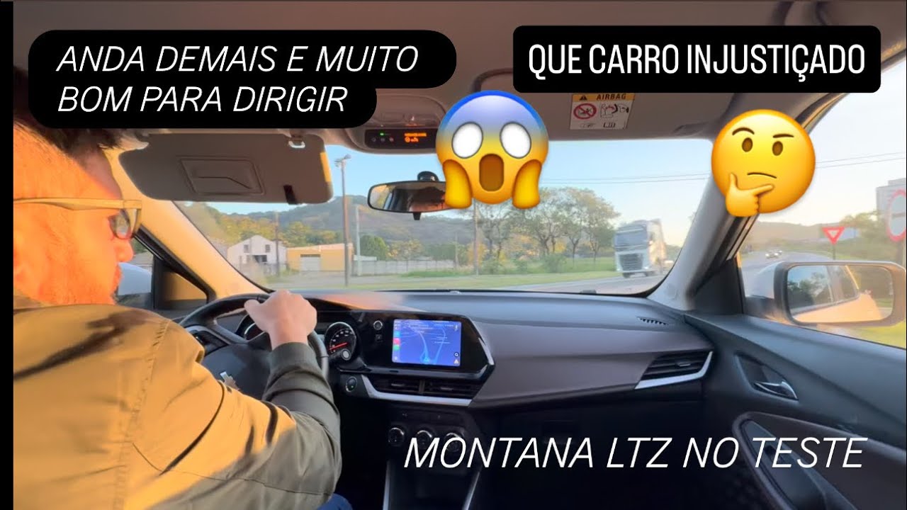 🔥 Desempenho MÁXIMO Chevrolet Montana LTZ 1.2 T 2024 l Teste de Longa Duração
