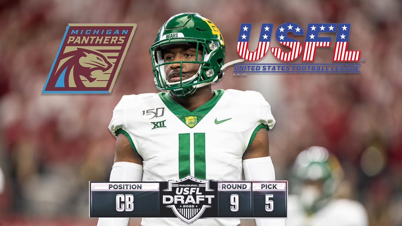 Jameson Houston is Drafted in the USFL | Michigan Panthers | Jameson Houston