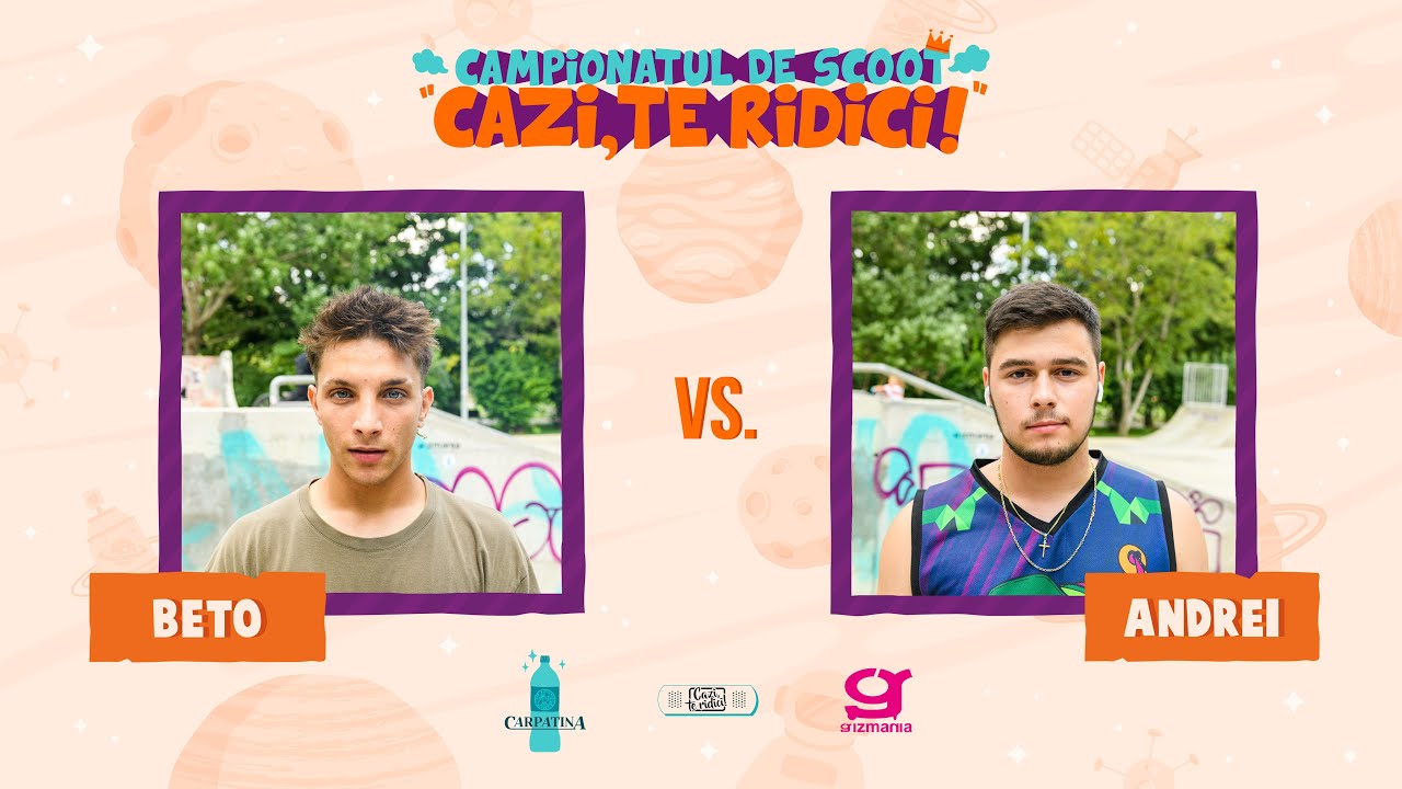 BETO vs. AT 1/8 Campionatul de SCOOT Cazi, te ridici!