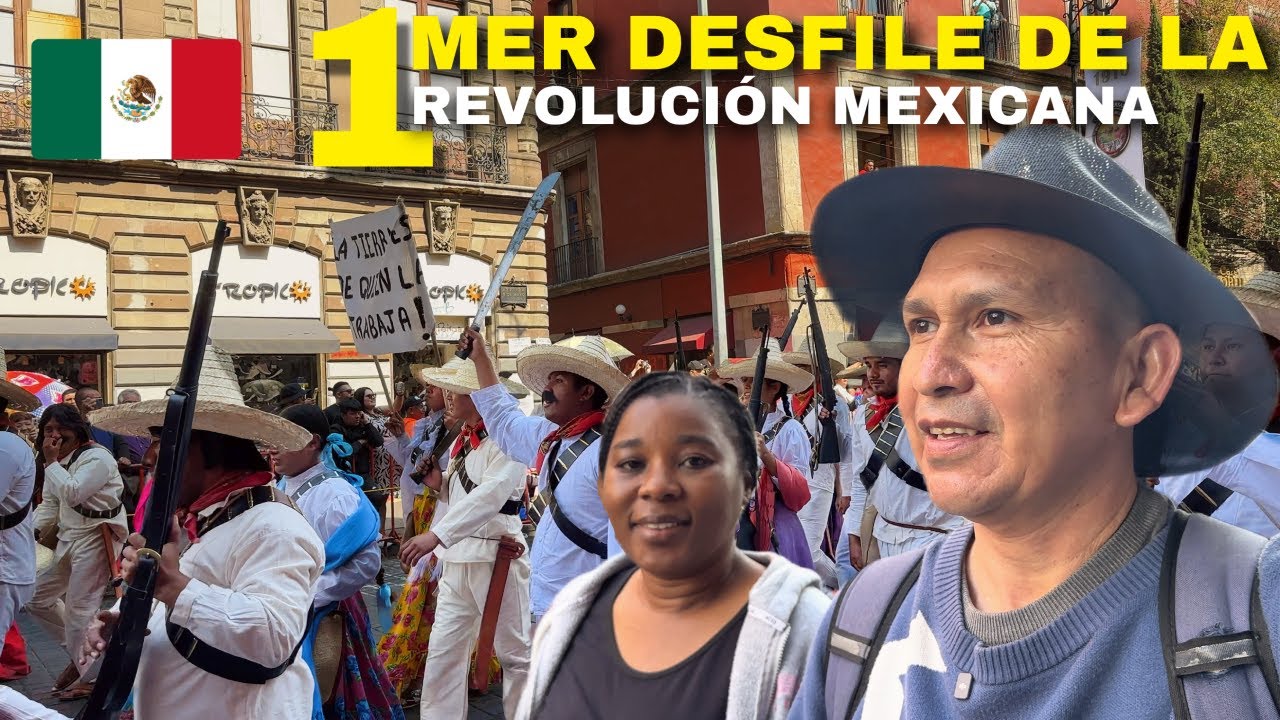 NUESTRO PRIMER DESFILE DE LA REVOLUCIÓN MEXICANA 🇲🇽